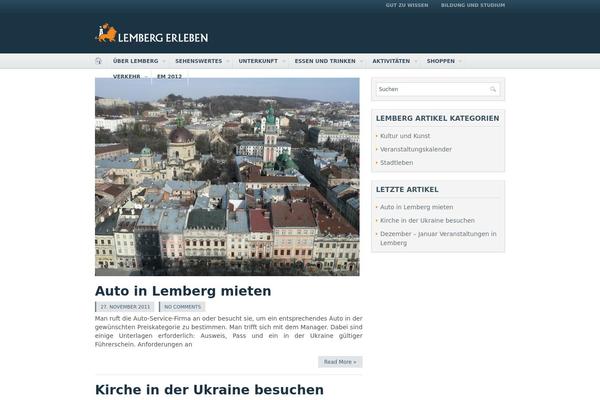 Initiate theme site design template sample