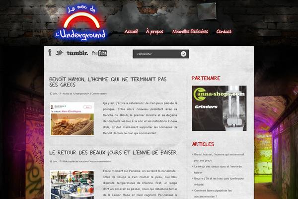 Site using Jamie Social Icons plugin