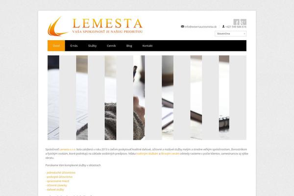 Centum theme site design template sample