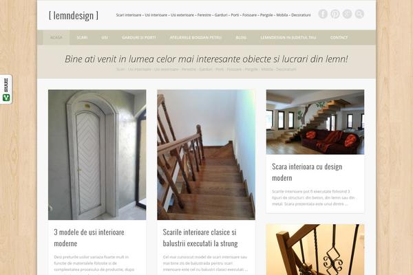 Pinboard theme site design template sample