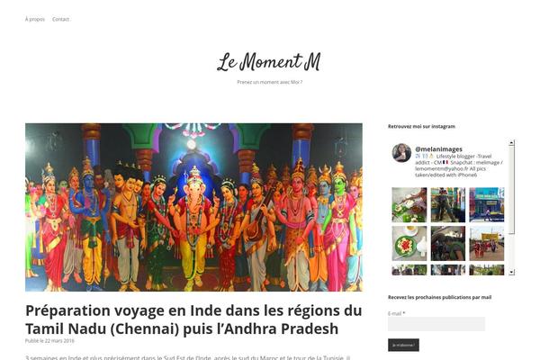 Radiate theme site design template sample