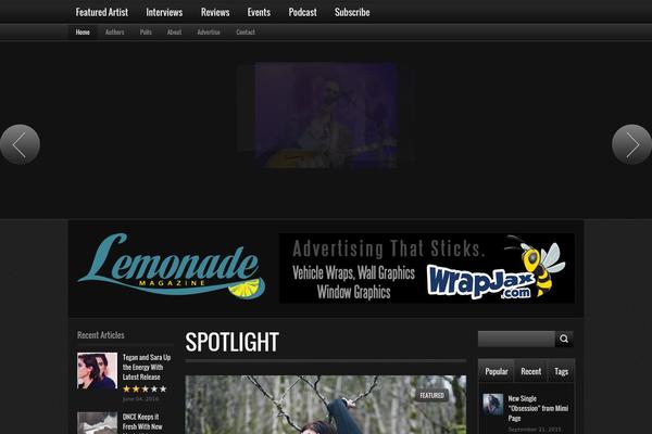 Site using Custom Share Buttons with Floating Sidebar plugin