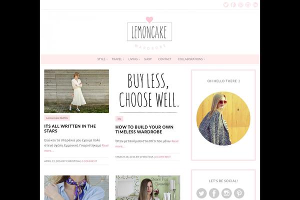 Isabelle theme site design template sample