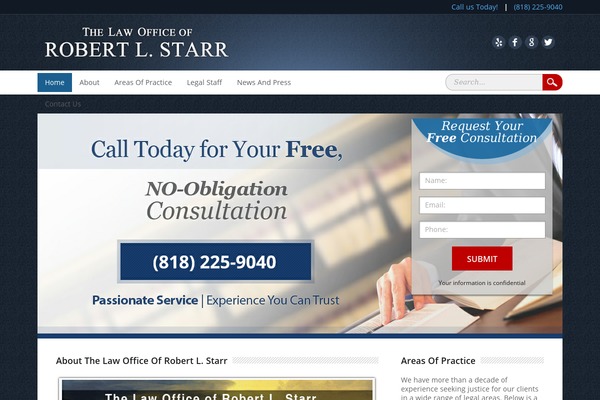 Site using Accordion plugin