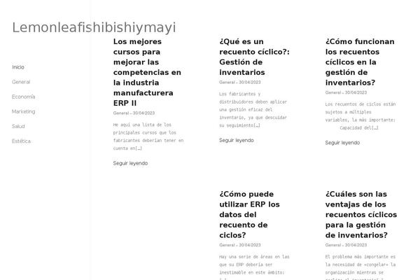 Seil theme site design template sample