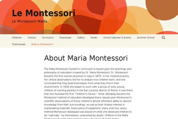 Twenty Thirteen theme site design template sample