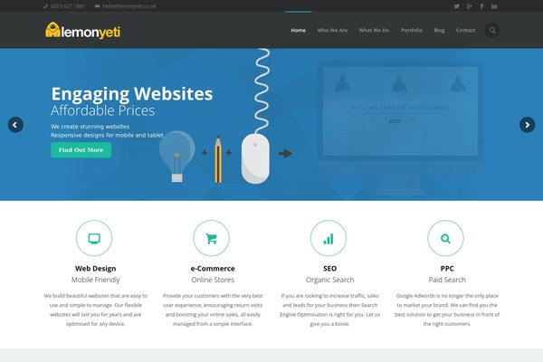 Site using Showbiz plugin