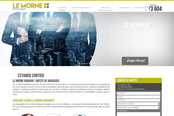 lemornebrabant.com site used Senna-child