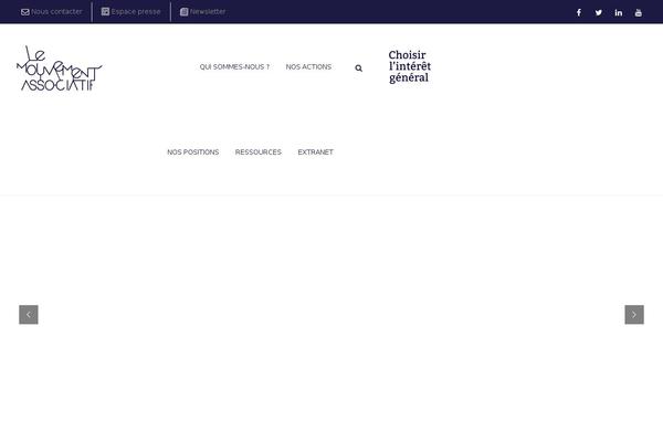 lemouvementassociatif.org site used Openheart