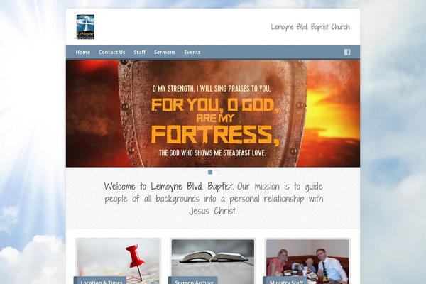 Risen theme site design template sample