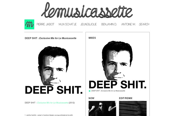 lemusicassette.com site used veryplaintxt