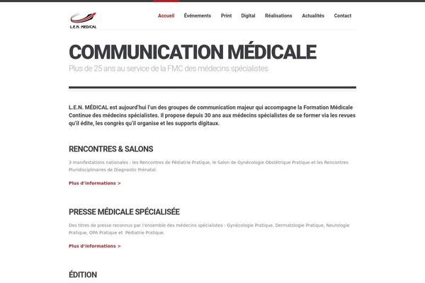 len-medical.fr site used Epical