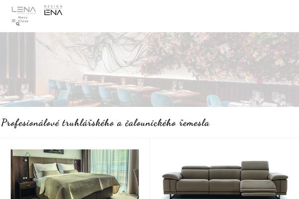 Revolution theme site design template sample