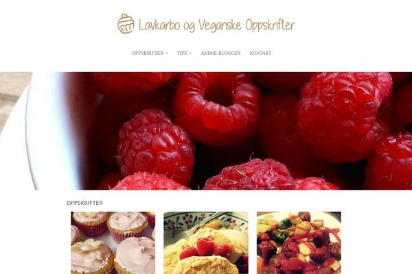 Food & Cook theme site design template sample