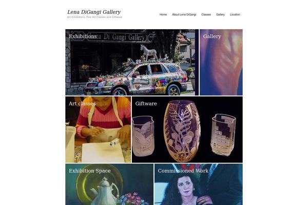 AutoFocus theme site design template sample