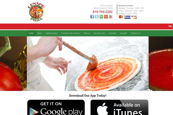 Ultimate theme site design template sample