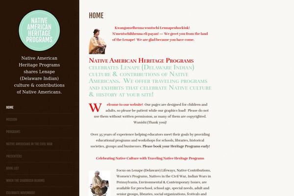 Stitch theme site design template sample