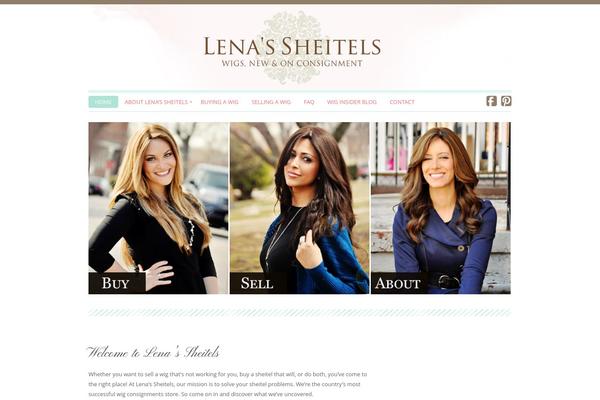 Chamomile theme site design template sample