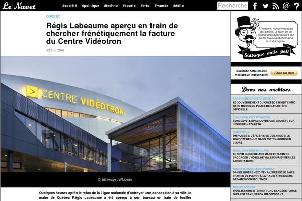 Site using WP Embed Facebook plugin
