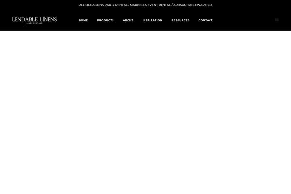 Depot theme site design template sample