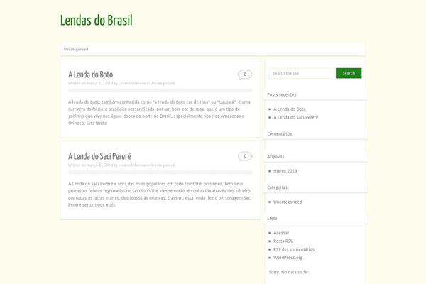 Minimalia theme site design template sample