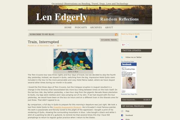 lenedgerly.com site used Geometric