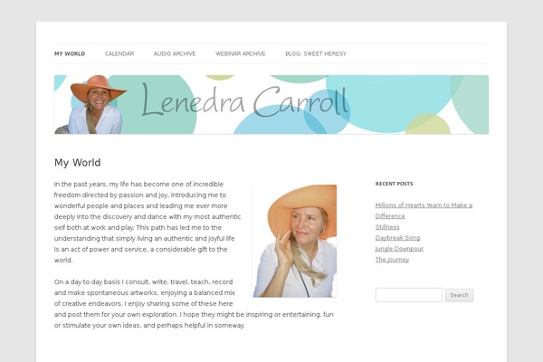 Twenty Twelve theme site design template sample