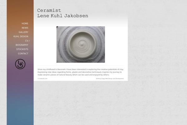 Myriad theme site design template sample