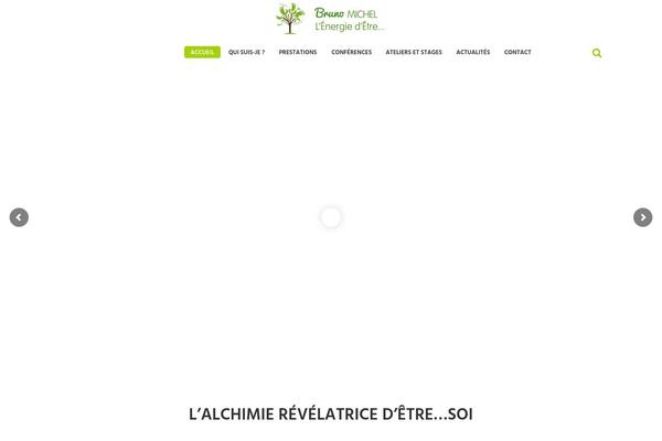 Green theme site design template sample