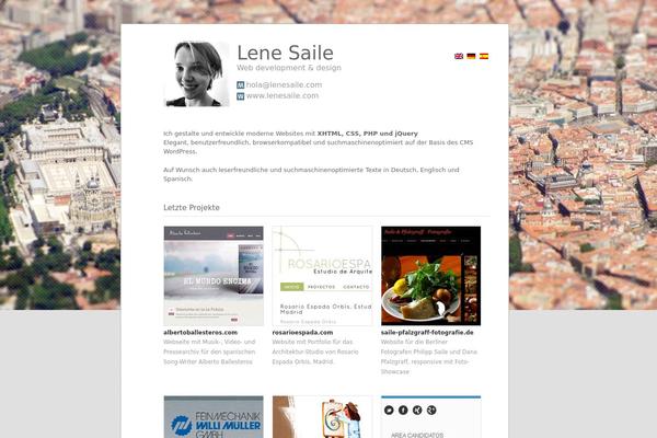 lenesaile.com site used Lene12-slim