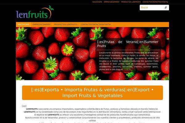 Tempera theme site design template sample