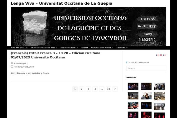 Site using Meow-lightbox plugin