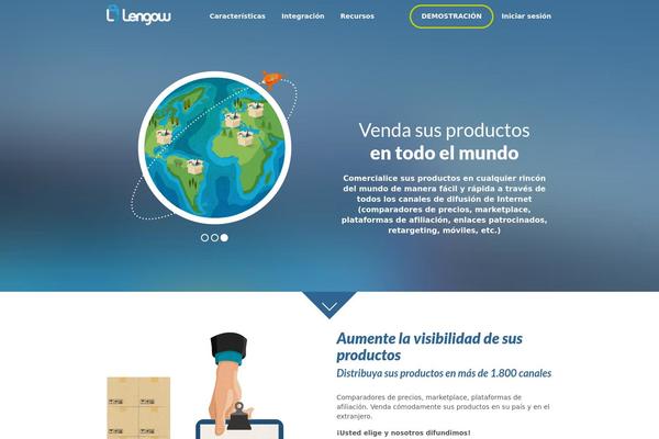 lengow.es site used Lengow