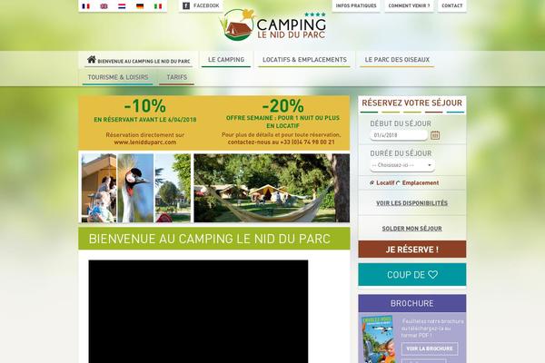 Site using Thelis-resa plugin