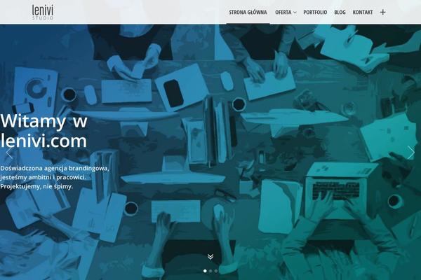 Mobius theme site design template sample