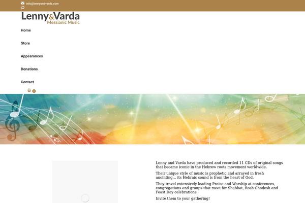 lennyandvarda.com site used Lenny-varda