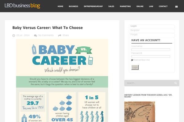 Feather theme site design template sample