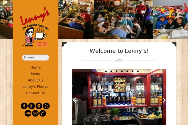 Eatery theme site design template sample