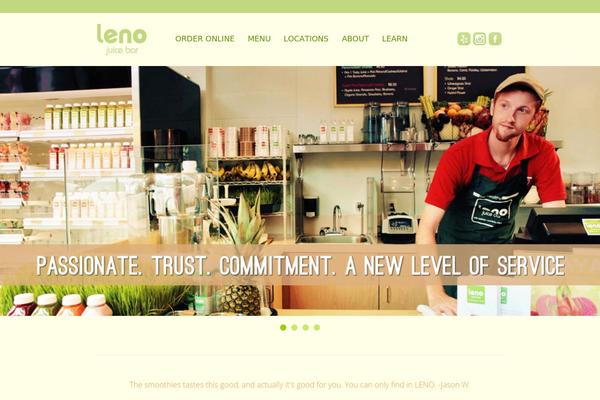 Fruitful theme site design template sample