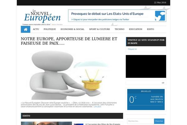 lenouveleuropeen.be site used Bzine