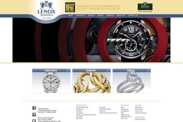lenox-jewelers.com site used Lenoxjewelerstheme