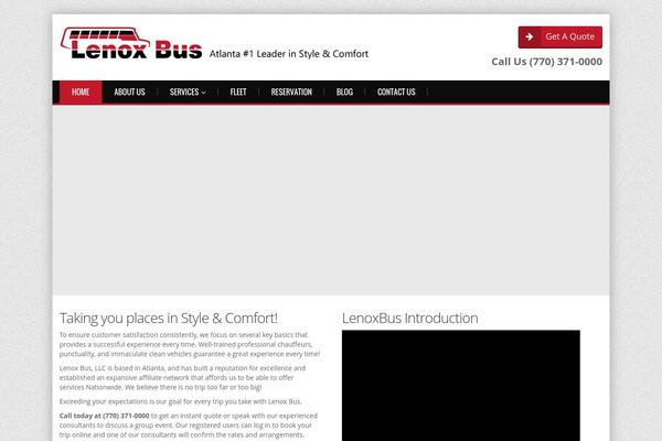 Alterna theme site design template sample