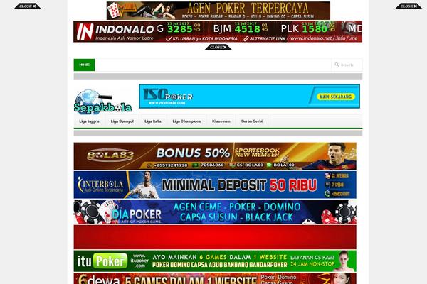 Newswire theme site design template sample