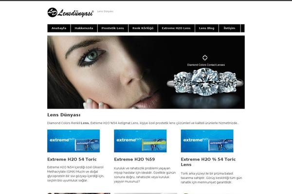 Finesse theme site design template sample