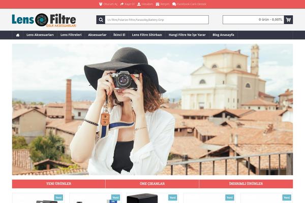 Oxygen theme site design template sample