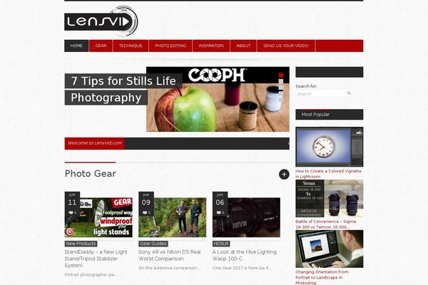Site using YouTube information Widget plugin