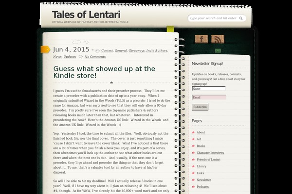 Site using Author-work-in-progress-bar plugin