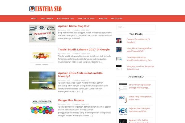 lenteraseo.com site used Improve-pro