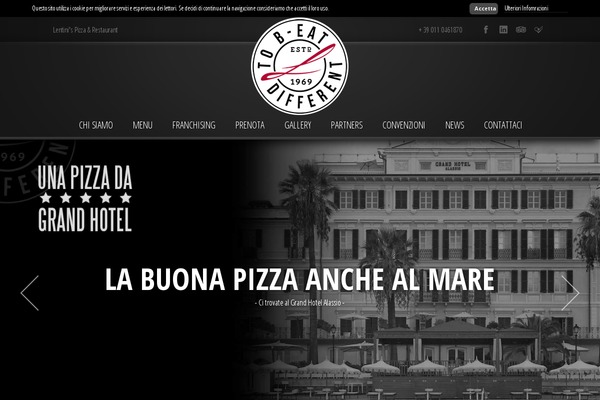 Linguini theme site design template sample