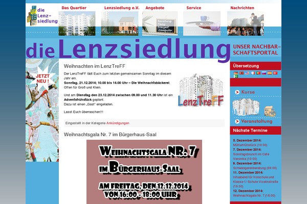 Site using Event Calendar 3 for PHP 5.3 plugin